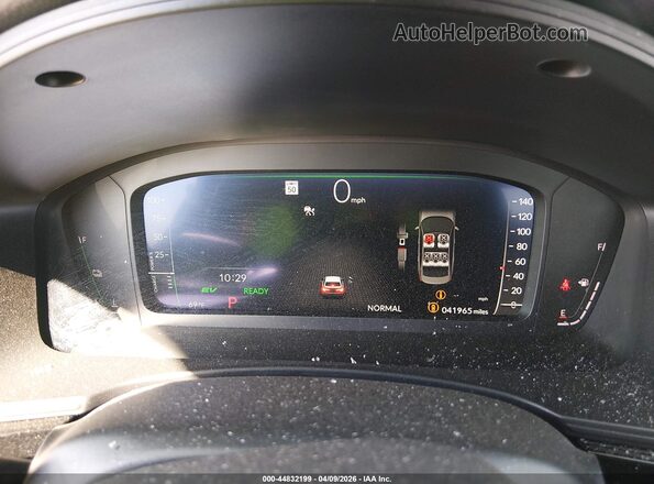 2HGFE4F85SH336128 2025 HONDA CIVIC HYBRID Синий Вид задних сидений