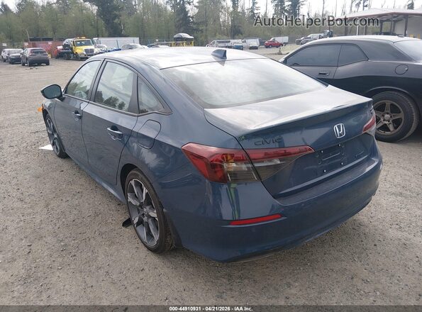 2HGFE4F87TH306324 2026 HONDA CIVIC HYBRID Синий Задняя левая четверть