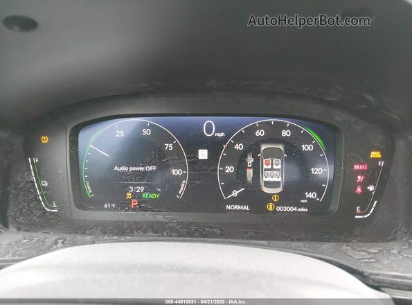 2HGFE4F87TH306324 2026 HONDA CIVIC HYBRID Синий Вид задних сидений