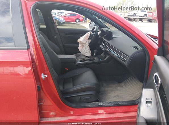 2HGFE4F88TH309233 2026 HONDA CIVIC HYBRID Красный Вид салона спереди