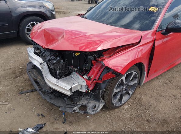 2HGFE4F88TH309233 2026 HONDA CIVIC HYBRID Красный 