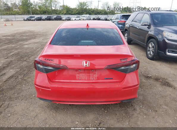 2HGFE4F88TH309233 2026 HONDA CIVIC HYBRID Красный 