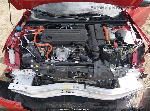 2HGFE4F88TH309233 2026 HONDA CIVIC HYBRID Красный Вид сзади