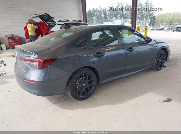 2HGFE4F89TH300279 2026 HONDA CIVIC HYBRID Серый Задняя правая четверть