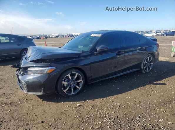 2HGFE4F8XSH333760 2025 HONDA CIVIC Черный Передняя левая четверть