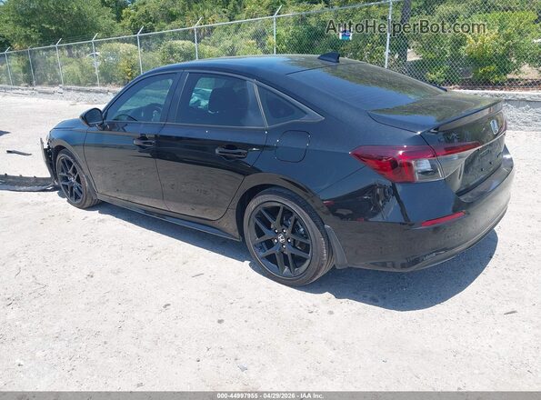 2HGFE4F8XTH302347 2026 HONDA CIVIC HYBRID Черный Задняя левая четверть