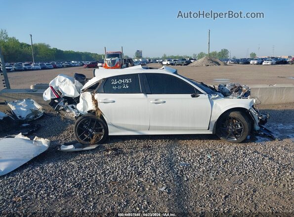 2HGFE4F8XTH307077 2026 HONDA CIVIC HYBRID Белый Вид задней части салона