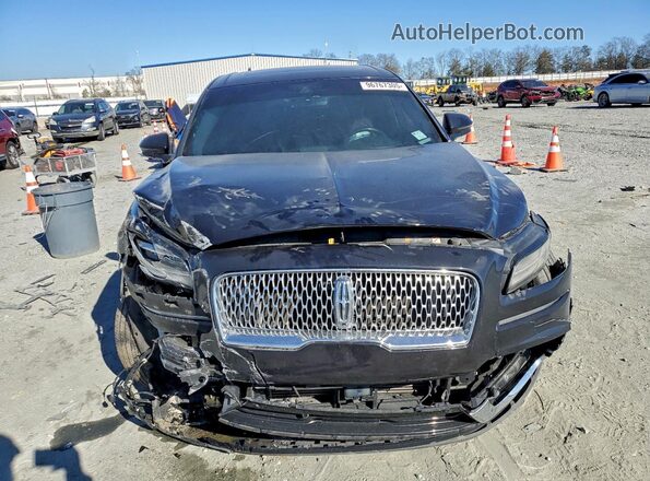 2LMPJ6K92LBL09143 2020 LINCOLN NAUTILUS Black Vista frontal