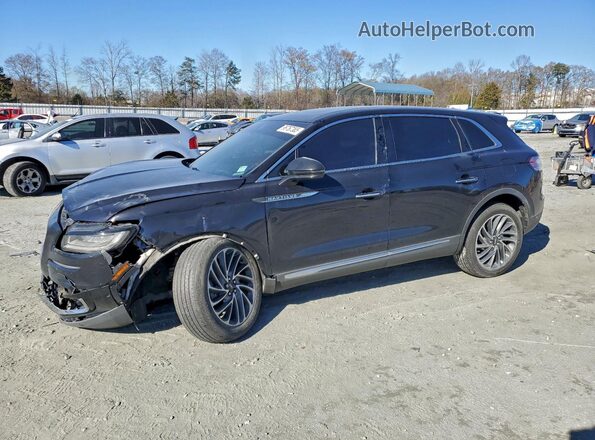 2LMPJ6K92LBL09143 2020 LINCOLN NAUTILUS Black Vista tres cuartos delantera izquierda