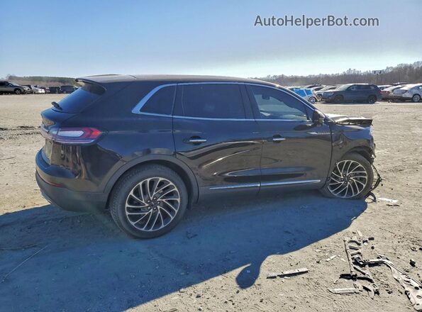 2LMPJ6K92LBL09143 2020 LINCOLN NAUTILUS Black Trasero derecho