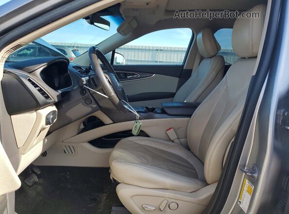 2LMPJ6K93LBL33094 2020 LINCOLN NAUTILUS Серебряный Вид салона спереди