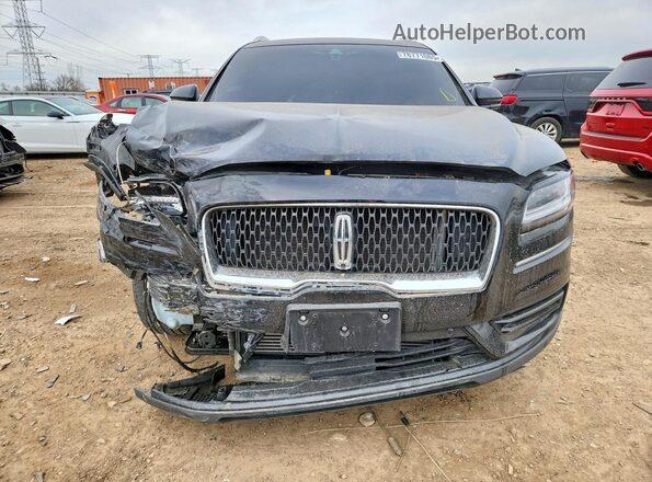 2LMPJ6K95LBL24073 2020 LINCOLN NAUTILUS Черный Вид спереди