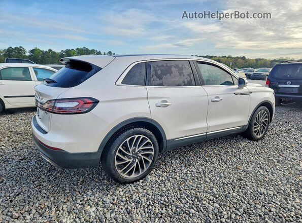 2LMPJ6L91KBL37478 2019 LINCOLN NAUTILUS Белый Задняя правая четверть