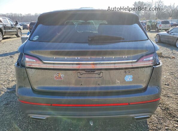 2LMPJ6L92KBL53589 2019 LINCOLN NAUTILUS Gray Вид ззаду