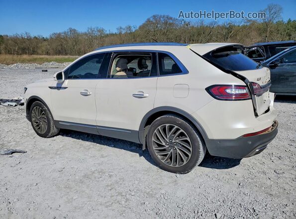 2LMPJ6L98KBL17017 2019 LINCOLN NAUTILUS Белый Задняя левая четверть