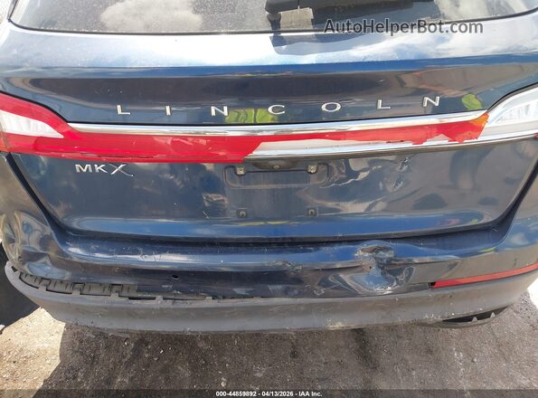 2LMPJ6LR0HBL44236 2017 LINCOLN MKX Blue Դիմացի տեսք
