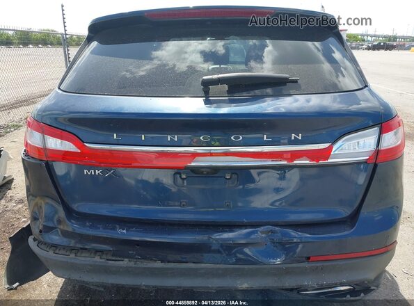 2LMPJ6LR0HBL44236 2017 LINCOLN MKX Blue 