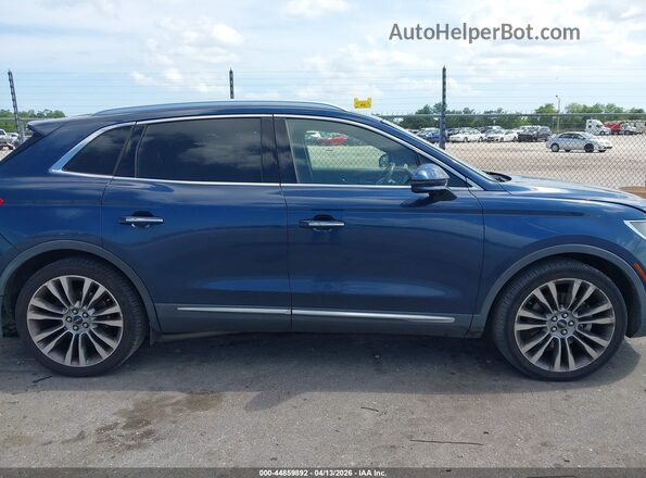 2LMPJ6LR0HBL44236 2017 LINCOLN MKX Blue Սալոնի հետևի տեսք