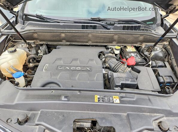 2LMPJ6LR2HBL51236 2017 LINCOLN MKX Gray ძრავის განყოფილების ხედი