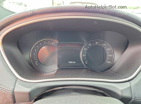 2LMPJ6LR2HBL51236 2017 LINCOLN MKX Gray ხელსაწყოთა პანელის ხედი