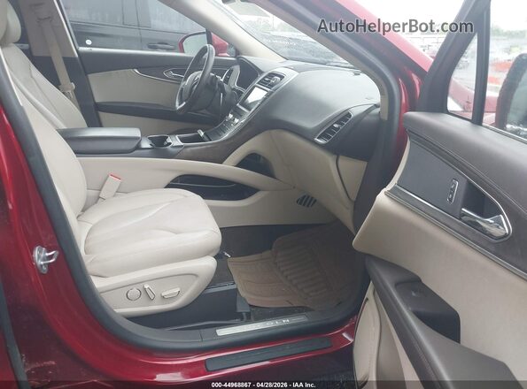2LMPJ6LR3JBL42552 2018 LINCOLN MKX Red Widok komory silnika