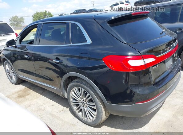 2LMPJ6LR5HBL18876 2017 LINCOLN MKX Black Trasero izquierdo