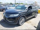 2017 Lincoln Mkx Reserve Black vin: 2LMPJ6LR5HBL18876
