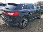 2017 Lincoln Mkx Reserve Черный vin: 2LMPJ6LR8HBL19875