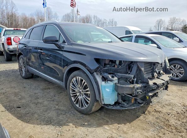 2LMPJ6LR8HBL19875 2017 LINCOLN MKX Черный Передняя правая четверть