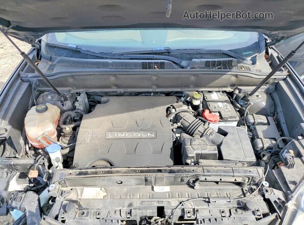 2LMPJ6LR8HBL19875 2017 LINCOLN MKX Черный Вид подкапотного пространства