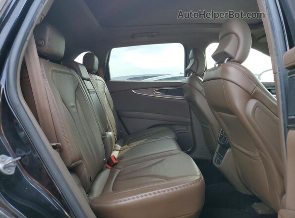 2LMPJ6LR8HBL19875 2017 LINCOLN MKX Черный Вид задней части салона