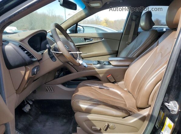 2LMPJ6LR8HBL19875 2017 LINCOLN MKX Черный Вид салона спереди