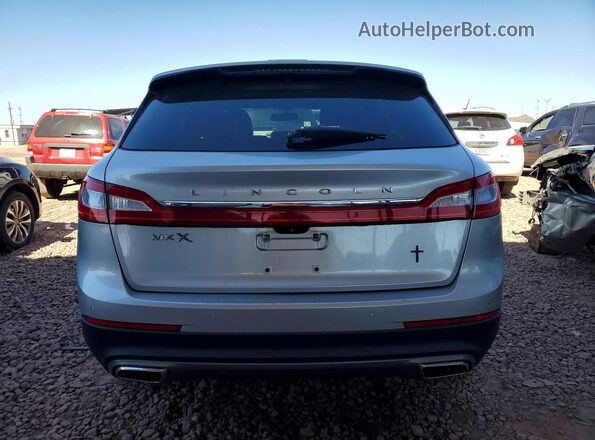 2LMPJ6LR8HBL29077 2017 LINCOLN MKX Серебряный Вид сзади