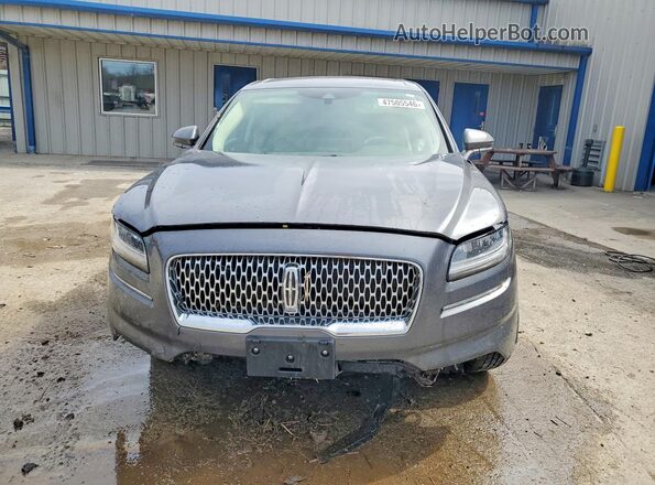 2LMPJ8J93MBL00126 2021 LINCOLN NAUTILUS Gray Widok z przodu