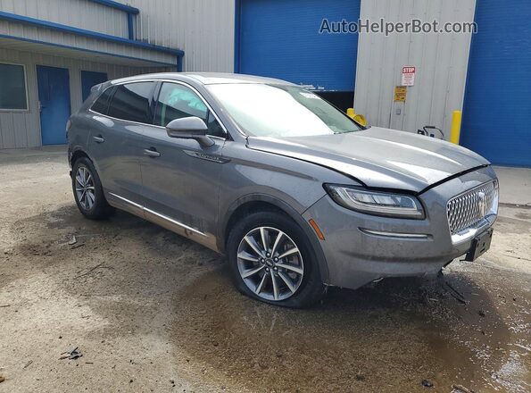 2LMPJ8J93MBL00126 2021 LINCOLN NAUTILUS Gray Przód prawy