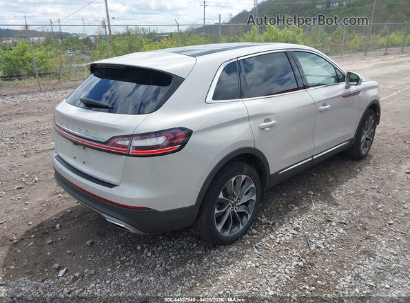 2LMPJ8K90NBL01931 2022 LINCOLN NAUTILUS Beige Trasero derecho