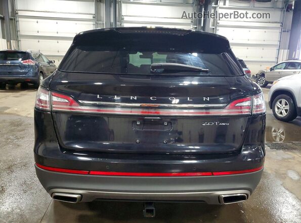 2LMPJ8K91LBL06469 2020 LINCOLN NAUTILUS Black Widok z tyłu