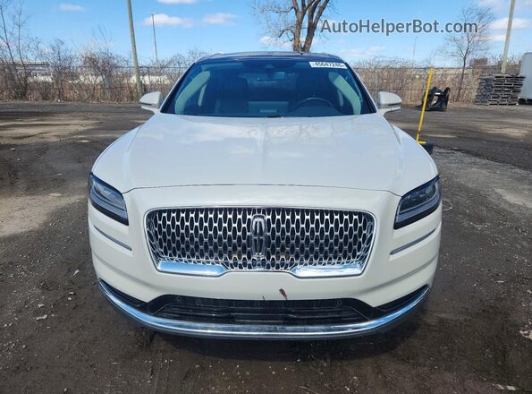 2LMPJ8K91NBL24313 2022 LINCOLN NAUTILUS White Widok z przodu