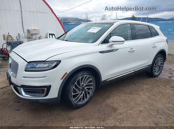 2LMPJ8KP2LBL03918 2020 LINCOLN NAUTILUS White Przód lewy