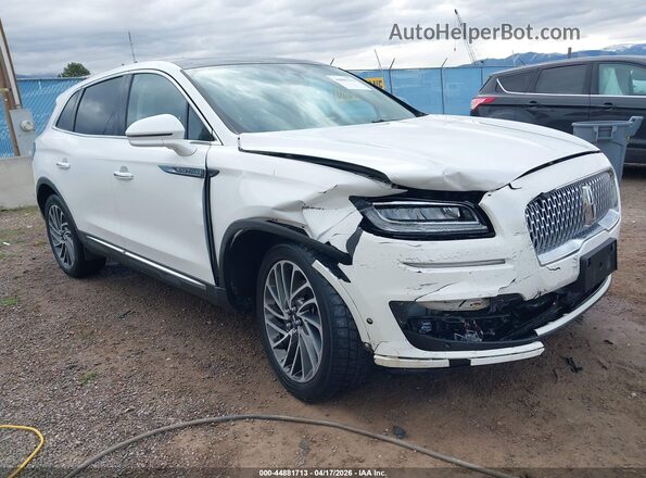 2LMPJ8KP2LBL03918 2020 LINCOLN NAUTILUS White Przód prawy