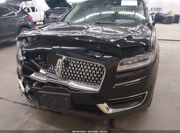 2LMPJ8KP7LBL08144 2020 LINCOLN NAUTILUS Black Դիմացի տեսք