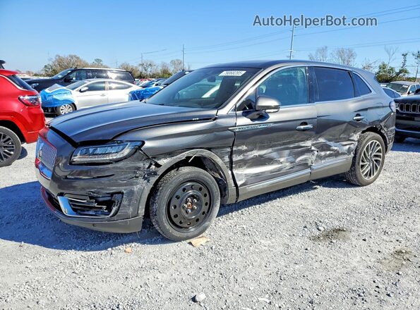 2LMPJ8L92KBL24752 2019 LINCOLN NAUTILUS Charcoal Vista tres cuartos delantera izquierda