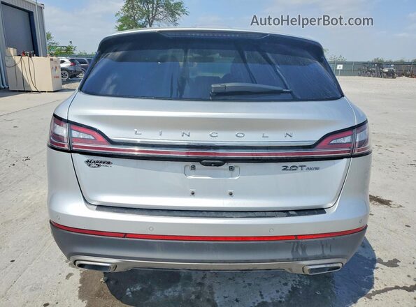 2LMPJ8L92KBL66788 2019 LINCOLN NAUTILUS Серый Вид сзади