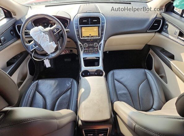 2LMPJ8LP0KBL36204 2019 LINCOLN NAUTILUS Red წინა პანელის ხედი