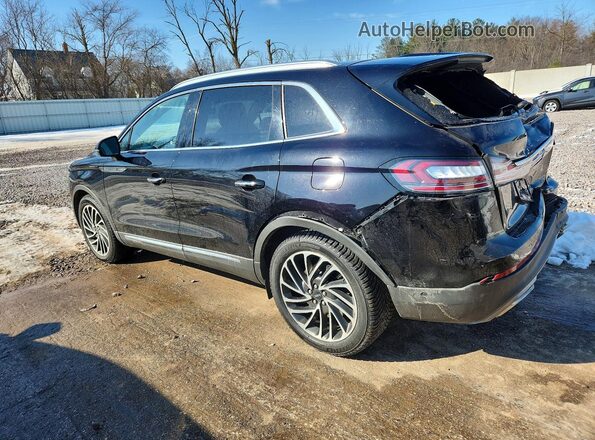 2LMPJ8LP1KBL32534 2019 LINCOLN NAUTILUS Black Հետևի ձախ