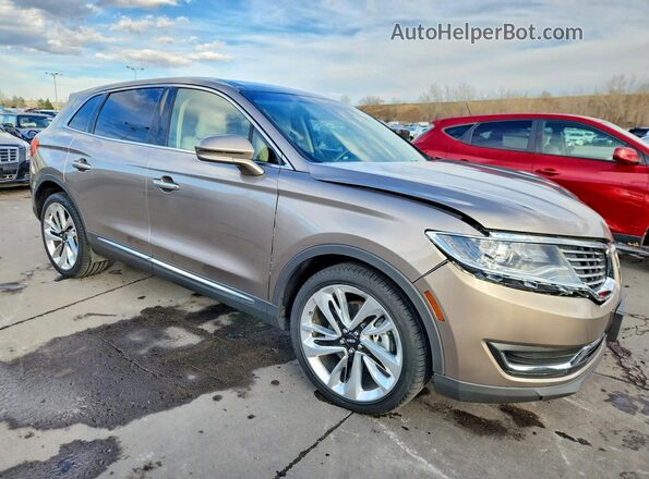 2LMPJ8LP2JBL22920 2018 LINCOLN MKX Tan Delantero derecho