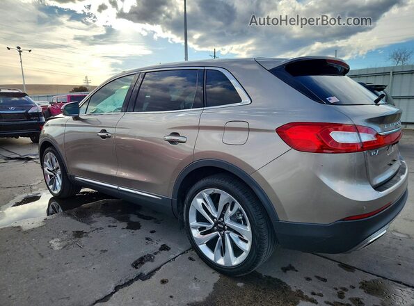 2LMPJ8LP2JBL22920 2018 LINCOLN MKX Tan Trasero izquierdo
