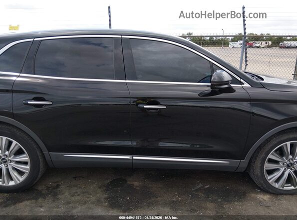 2LMPJ8LP2JBL26658 2018 LINCOLN MKX Черный Вид задней части салона