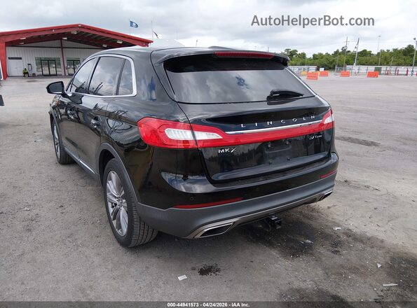 2LMPJ8LP2JBL26658 2018 LINCOLN MKX Черный Задняя левая четверть