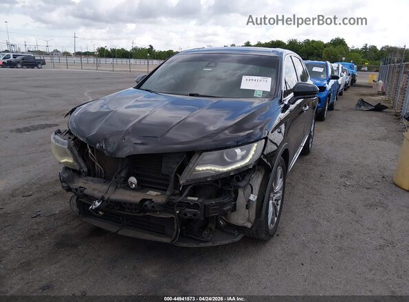 2LMPJ8LP2JBL26658 2018 LINCOLN MKX Черный Передняя левая четверть